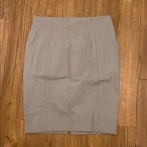 Express Light Blue Pencil Skirt